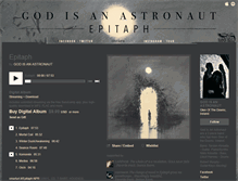 Tablet Screenshot of godisanastronaut.com